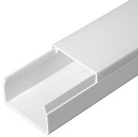 Кабель-канал Промрукав 40x25мм (2000мм) белый (уп. 30м.) картинка